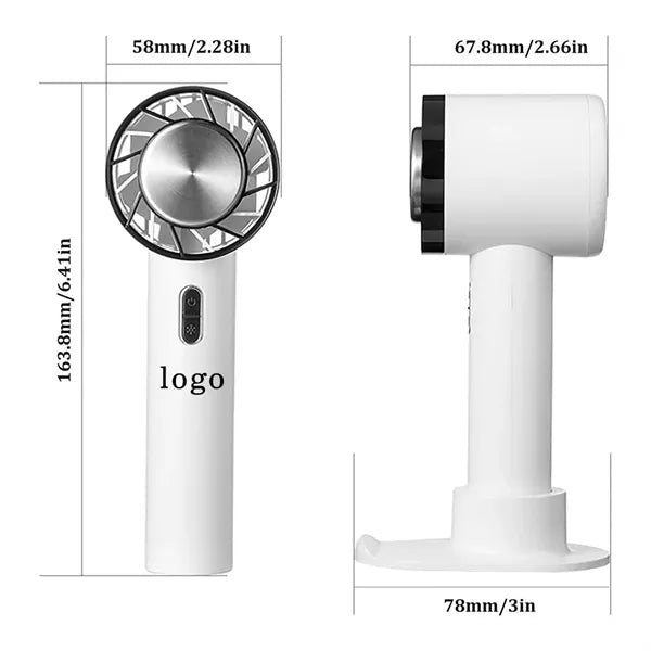 Portable Hand Fan Semiconductor Refrigeration Cooling