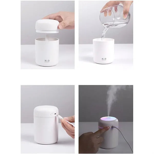 Colorful Night Light Portable Mini Humidifier