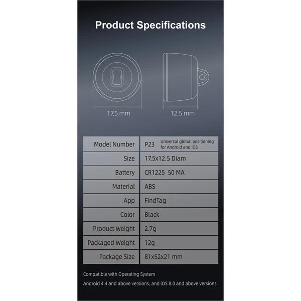 Smart Bluetooth Tracker Item Finder