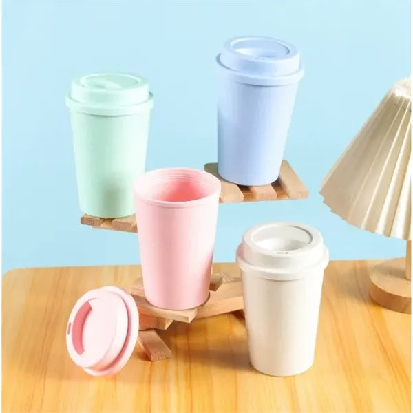 15oz Eco-Friendly Wheat Straw Coffee Mug