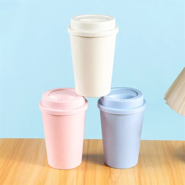 15oz Eco-Friendly Wheat Straw Coffee Mug