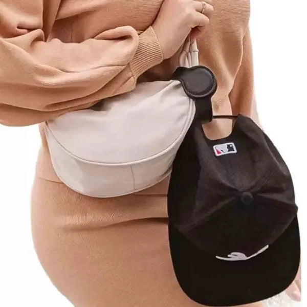 Magnetic Hat Clip for Travel on Bag