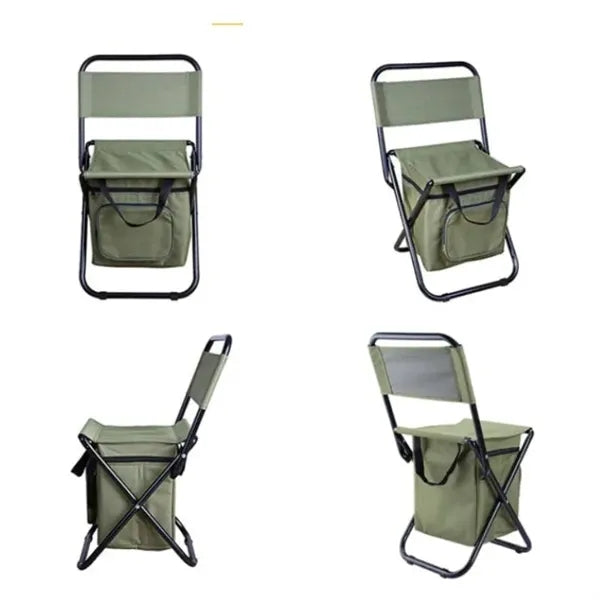 Fishing Chair with Cooler Bag