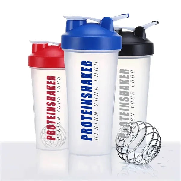20 Oz BPA-Free Customizable Protein Shaker Bottle