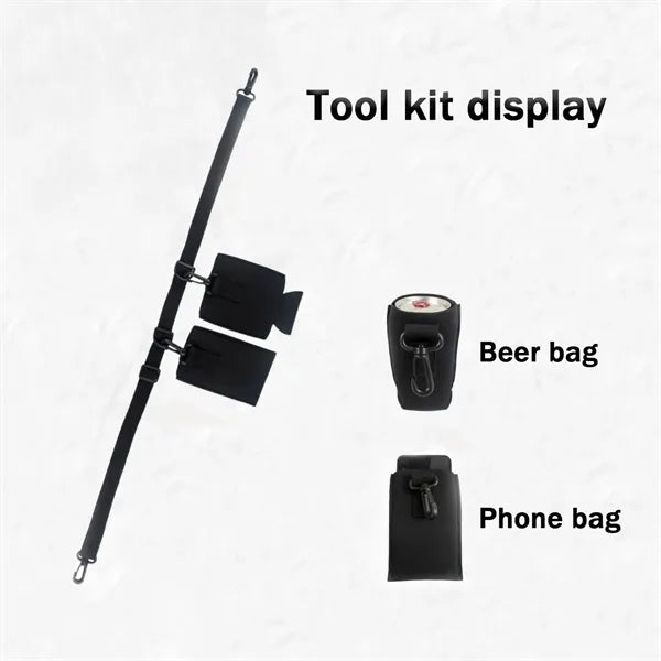 Round Golf Cooler Bag Ice Beer Sleeve