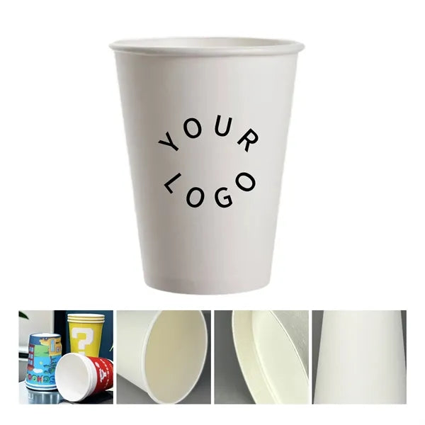 Leak-Proof 12 oz Paper Cups
