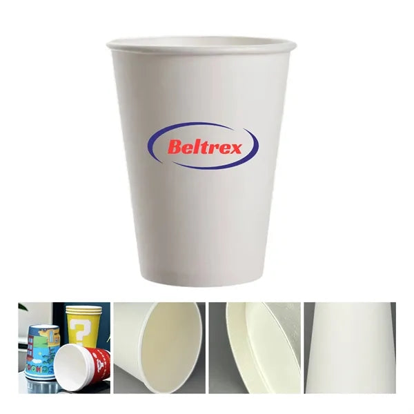 Leak-Proof 12 oz Paper Cups