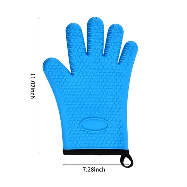 Silicone Microwave Grilling Glove for Heat Protection