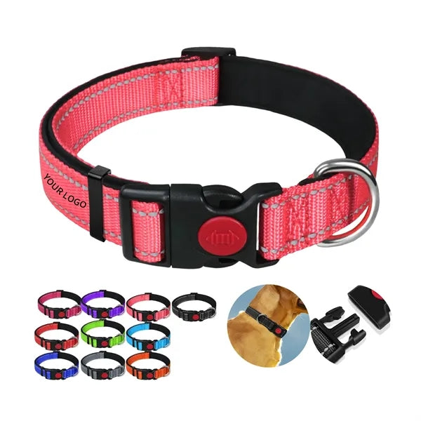 Reflective Dog Collar for Safety and Comfort