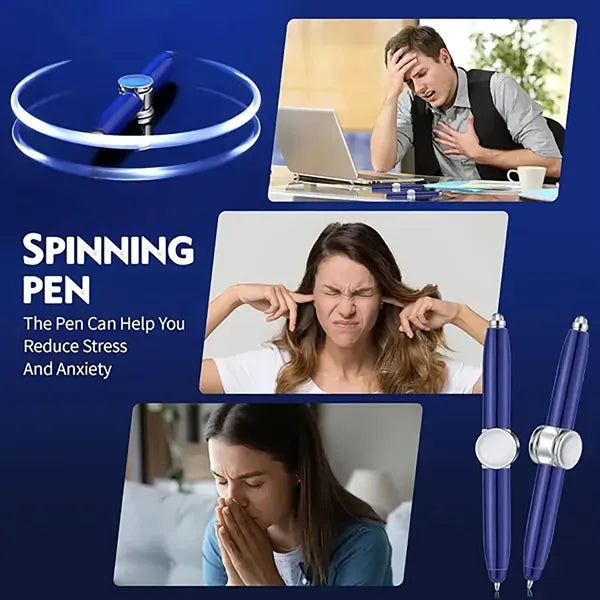 Fidget Spinning Pen with LED Light
