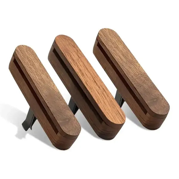 Ventscent Wood Car Air Freshener With Scent Diffuser