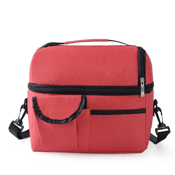 Double Layer Lunch Bag