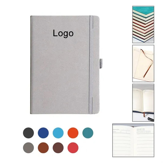 Lined Journal Notebook with band and Pen Loop