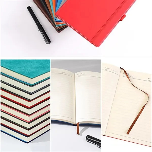 Lined Journal Notebook with band and Pen Loop