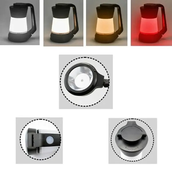 3 in 1 Lantern Multifunctional Flashlight Camping Light