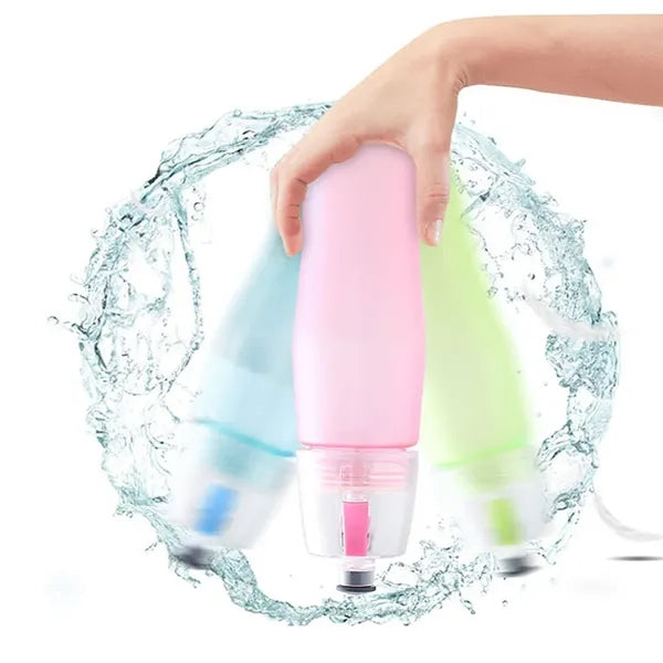 24 OZ Portable Sports Fitness Spray Cooling Water Bottle