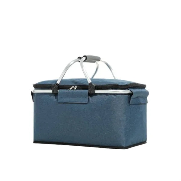 Insulated Cooler Bag Portable Collapsible Picnic Basket
