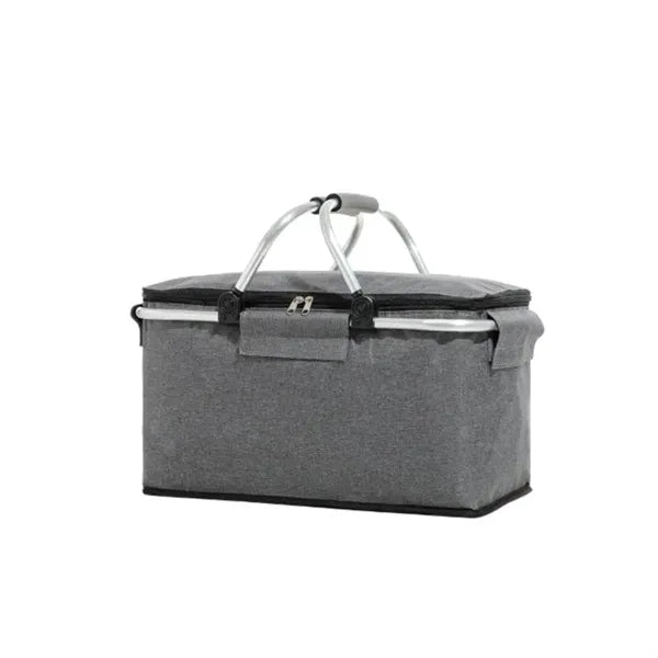 Insulated Cooler Bag Portable Collapsible Picnic Basket