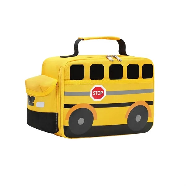 Children School Bus Cooler Lunch Bag