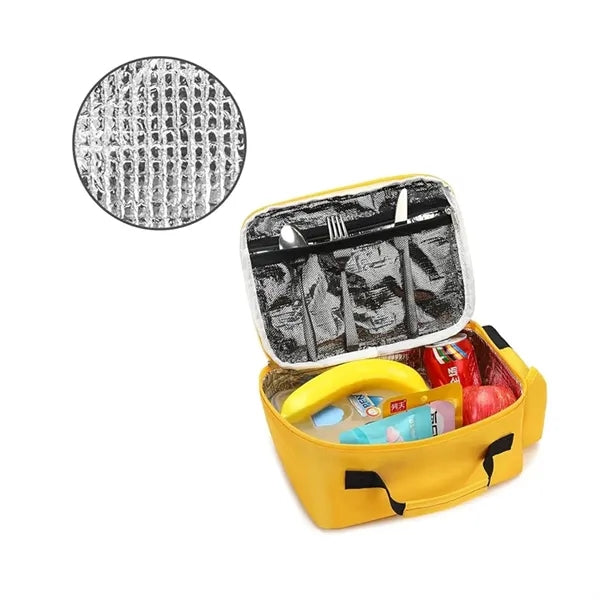 Children School Bus Cooler Lunch Bag