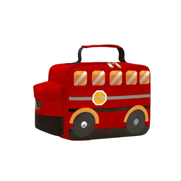 Children School Bus Cooler Lunch Bag