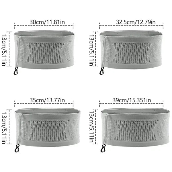 Running Belt Waist Fanny Pack with hook Hands Free Way