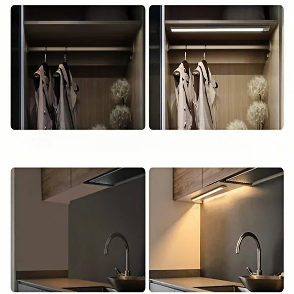 Slim Magnetic Smart LED Motion Light Rechargeable Tri Color