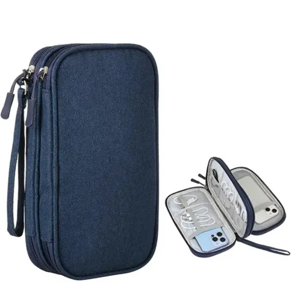 Logo Tech Organizer Pouch Waterproof Lightweight