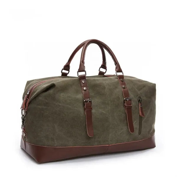 Travel Duffel Canvas Weekender Bag