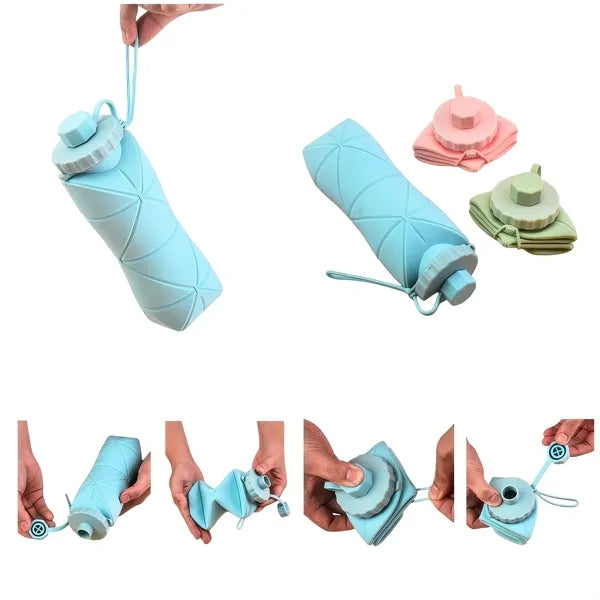 Collapsible Silicone Water Bottle