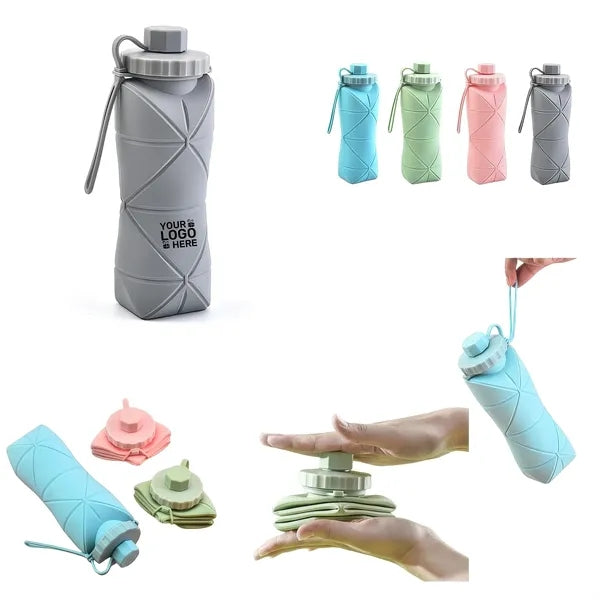 Collapsible Silicone Water Bottle