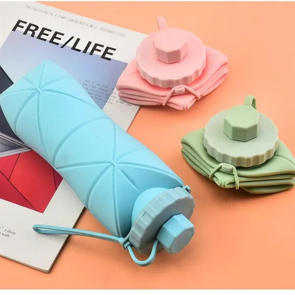 Collapsible Silicone Water Bottle