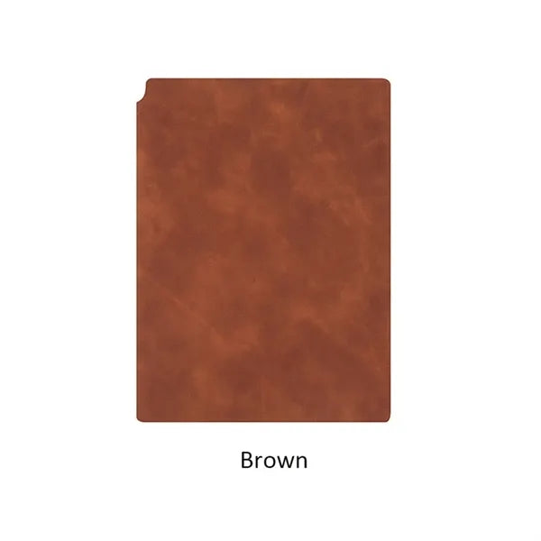 A5 Leather Cover Notebook With Pen Holder