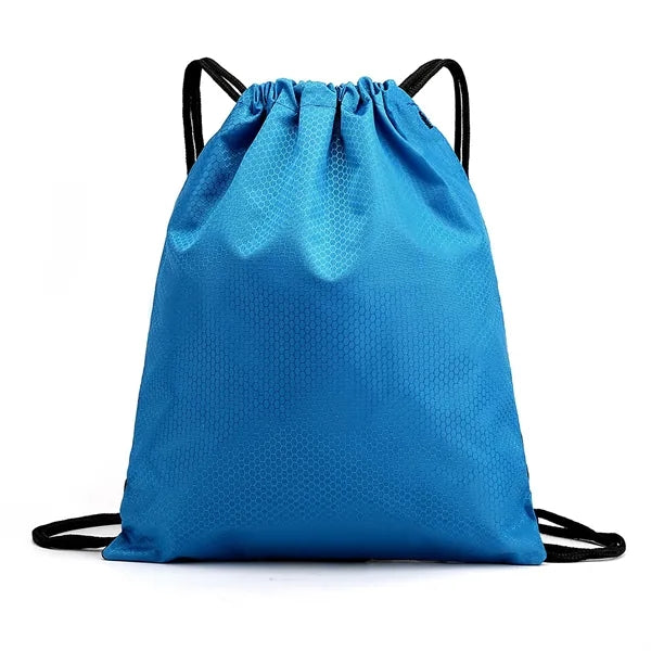 600D Lightweight Two-Tone Drawstring Backpack