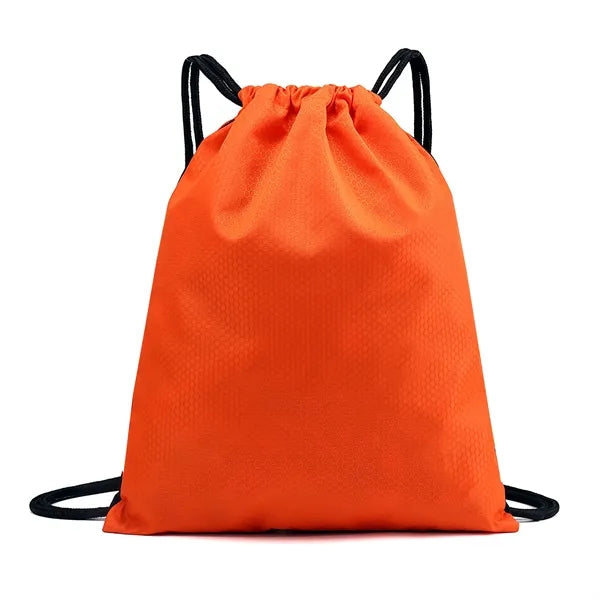 600D Lightweight Two-Tone Drawstring Backpack