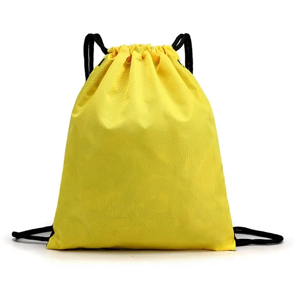 600D Lightweight Two-Tone Drawstring Backpack