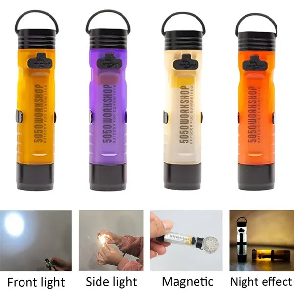 Mini multicolored Rechargeable LED Dual - use Lamp