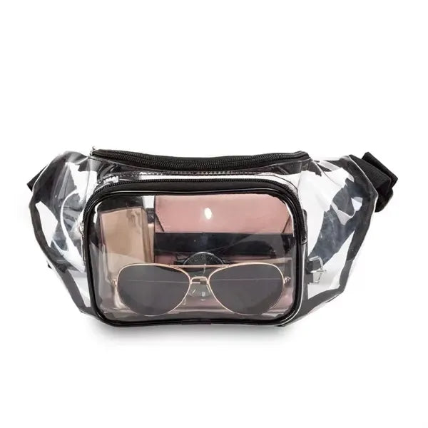 Outdoor Large Capacity Transparent Chest Bag