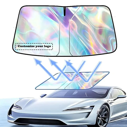 Foldable Car Front Windshield Sun Visor