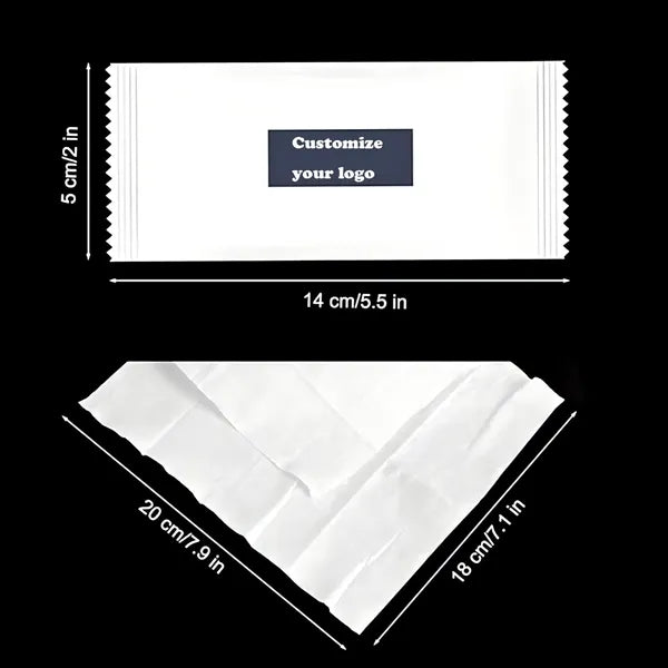 Hand Towels And Wet Napkins Are Individually Packaged