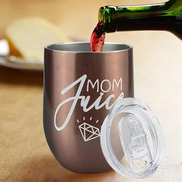 12 Oz Double Wall Stainless Steel Mug Tumbler