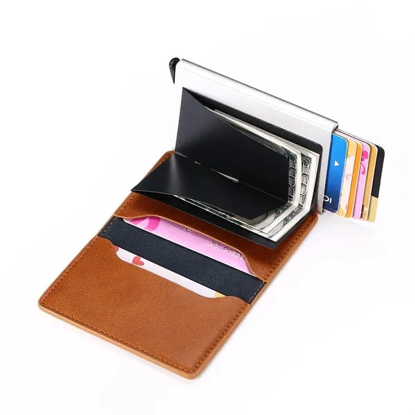 RFID Wallet + KEYCHAIN w/ Apple Tracker Holder SET