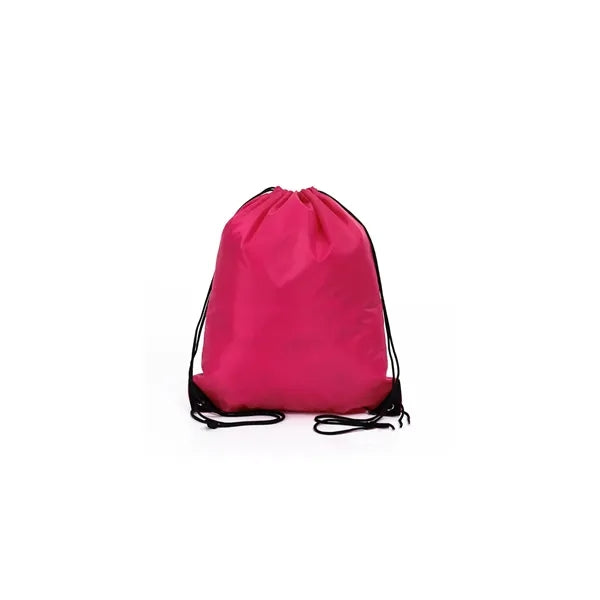 Full color Polyester Drawstring Sports Backpack
