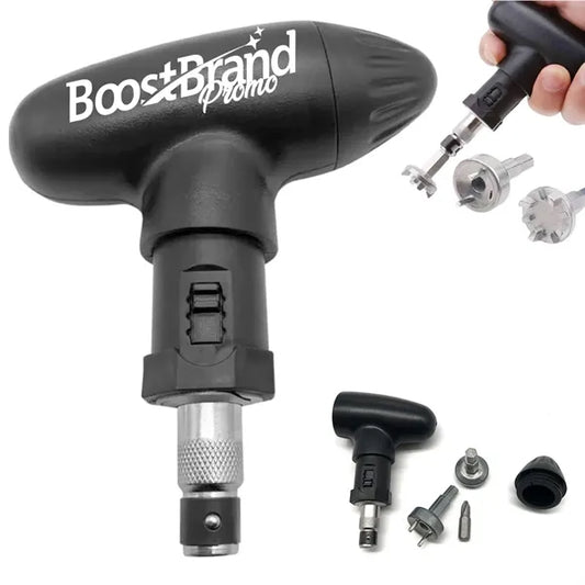 T-Handle Ratchet Screwdriver Set with Interchangeable Bits