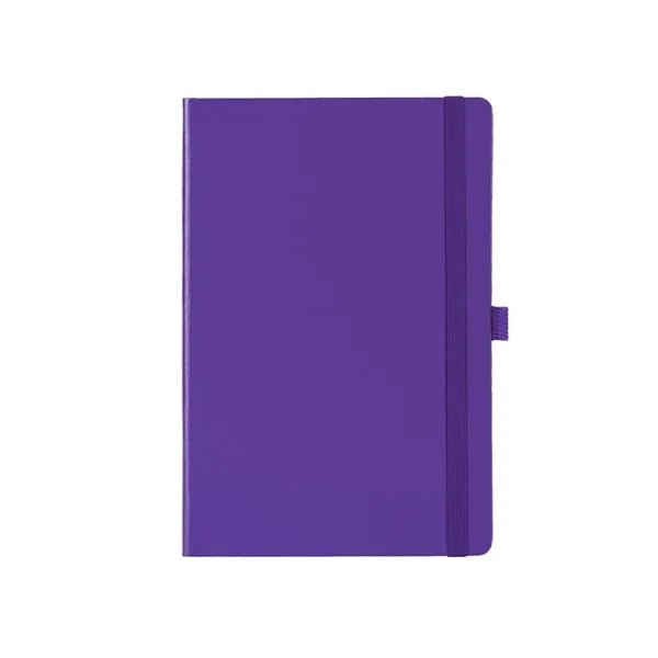 Soft Premium PU Leather Notebook with Pen Loop-Full Color