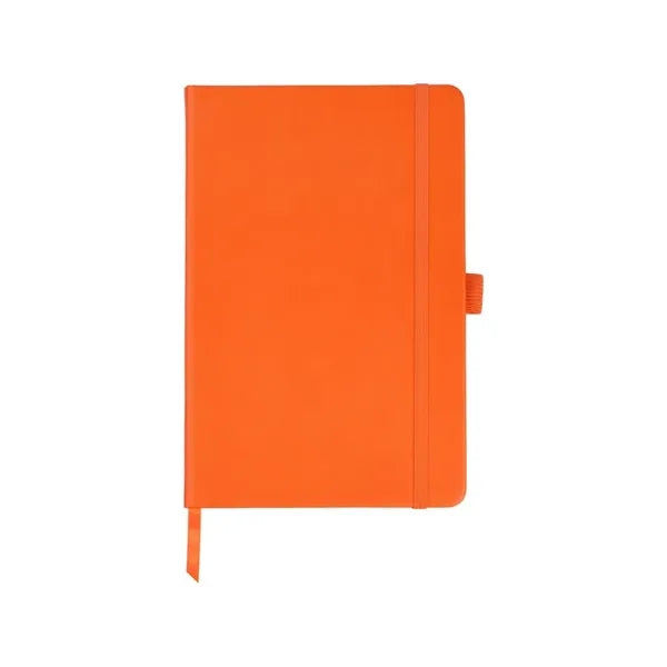 Soft Premium PU Leather Notebook with Pen Loop-Full Color