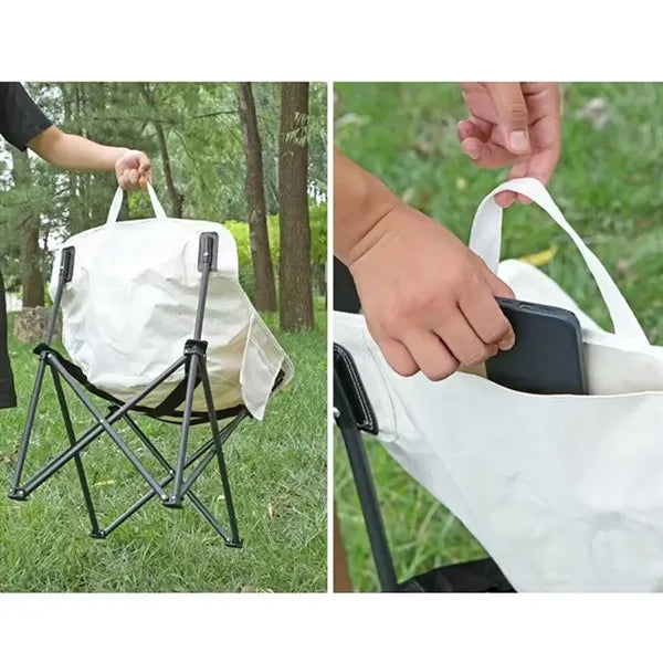 Beach Travel Camping foldable carrying Bags Moon Chair