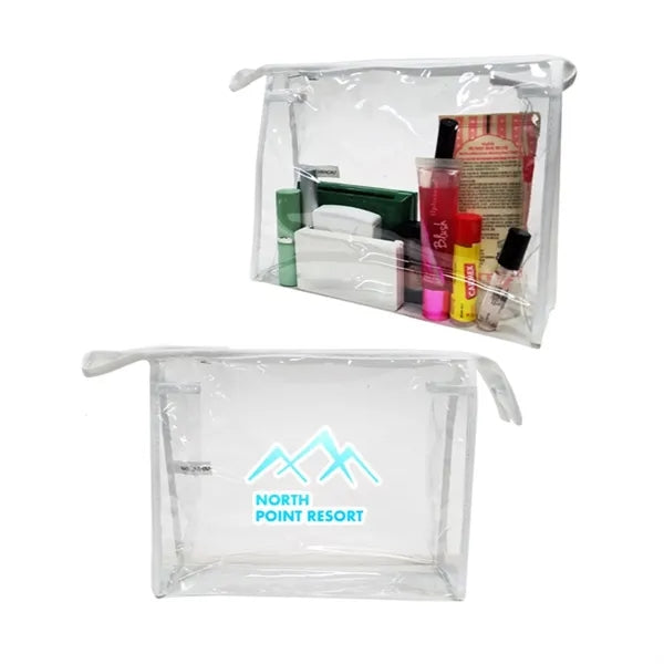 Clear Cosmetic Security Toiletry Bag