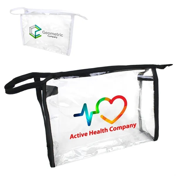 Clear Cosmetic Security Toiletry Bag