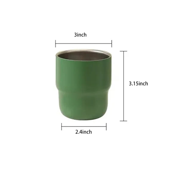 3 oz Stainless Steel Lid Mini Tumbler Shot Glass